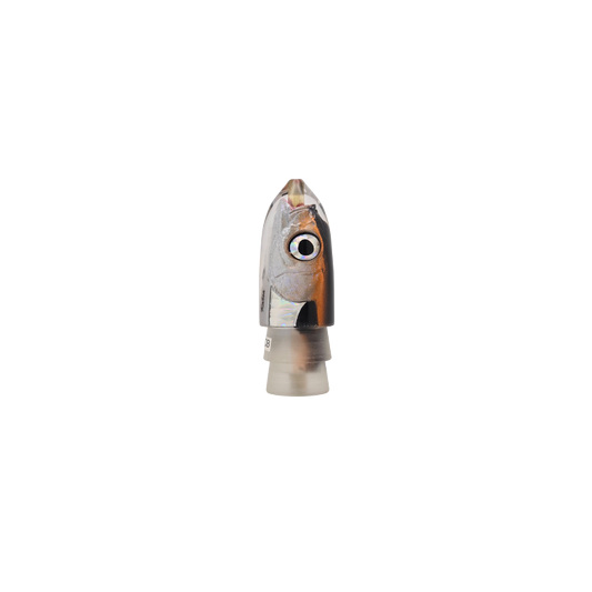 KAHEA BULLET LURE HEAD - BLACK SALMON