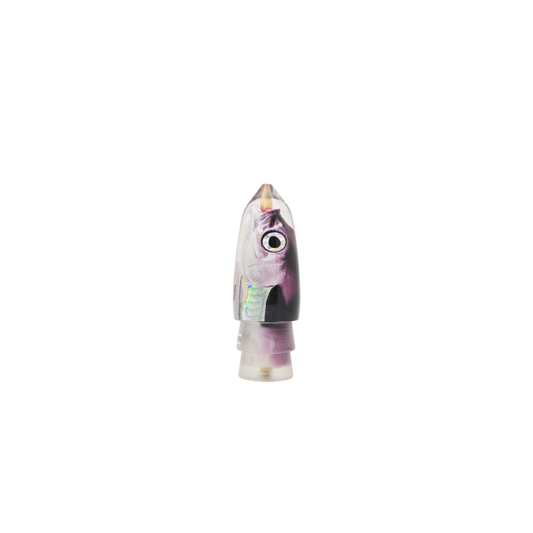 KAHEA BULLET LURE HEAD - PURPLE BACK BAR