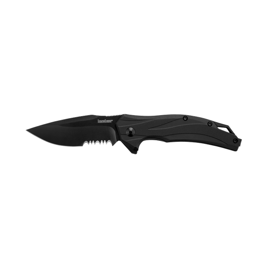 KERSHAW LATERAL BLACK SERRATED KNIFE