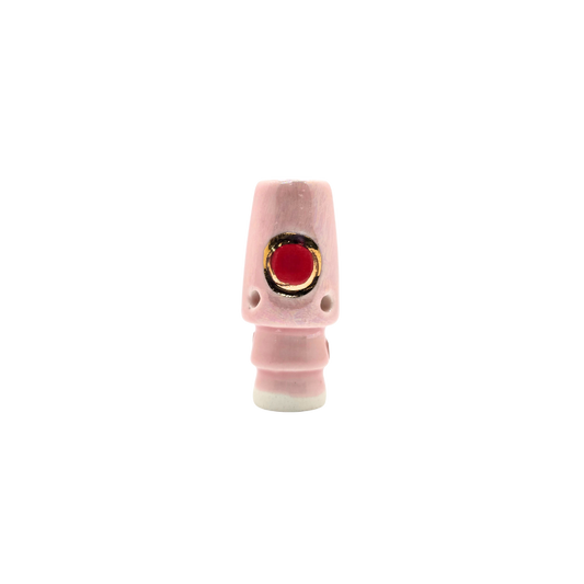 MARK WHITE SMOKER LURE HEAD - PEARL PINK