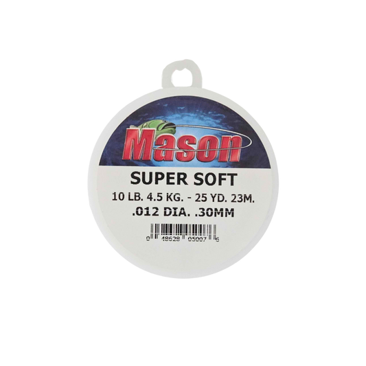 MASON SOFT TYPE NYLON LEADER SPOOL/COIL