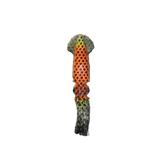 MOLD CRAFT SQUIRT SQUID - CLEAR / ORANGE / BLACK