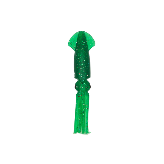 MOLD CRAFT SQUIRT SQUID - GREEN METAL FLAKE
