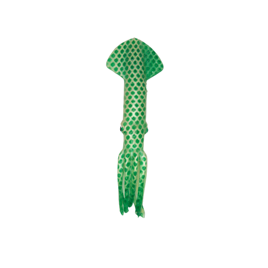MOLD CRAFT SQUIRT SQUID - PEARL WHITE / GREEN