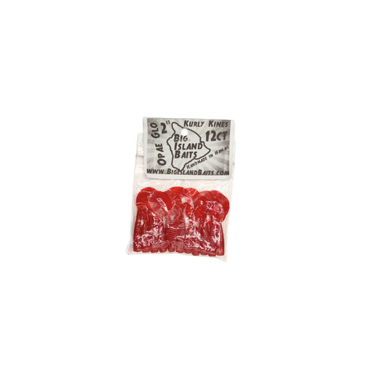 BIG ISLAND BAITS KURLY KINES OPAE GLO LURE