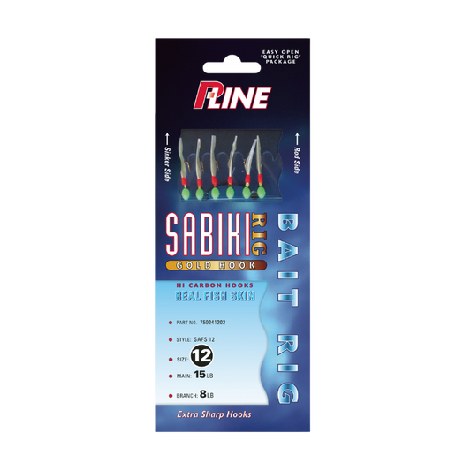 P-LINE GOLD HOOK SABIKIS