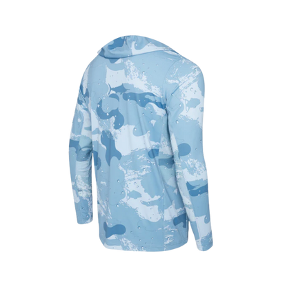 PELAGIC EXO-TECH HOODED SHIRT - SLATE