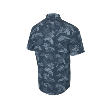 PELAGIC KNOCKDOWN BUTTON UP SHIRT - DARK NAVY