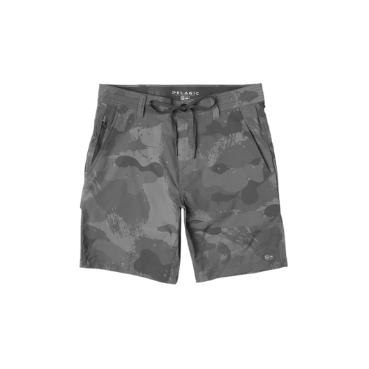 PELAGIC FLYLINE HYBRID SHORTS - GRAPHITE