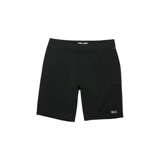 PELAGIC MAKO HYBRID SHORTS - BLACK
