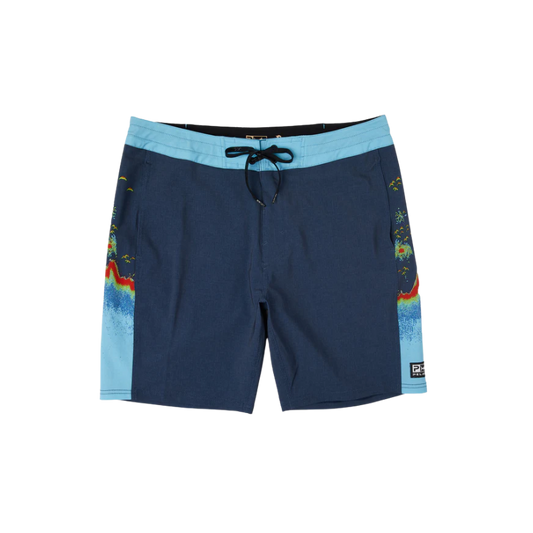 PELAGIC SIDE SCANNER BOARDSHORTS - NAVY