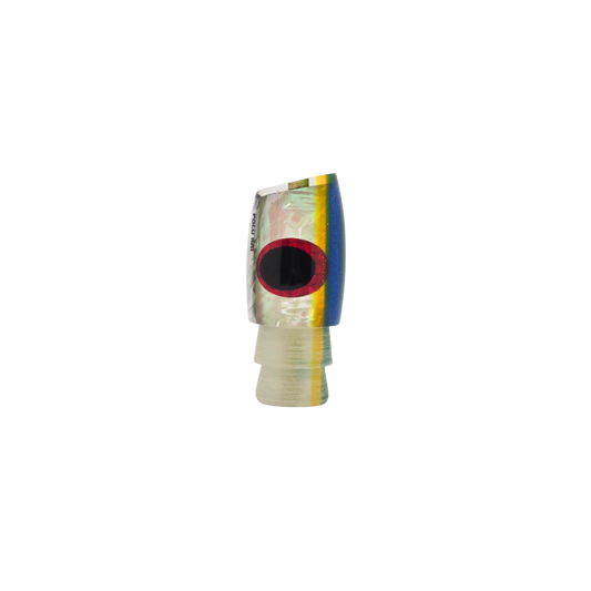 POLU KAI POLU SHAKA PLUNGER LURE HEAD - BLUE YELLOW