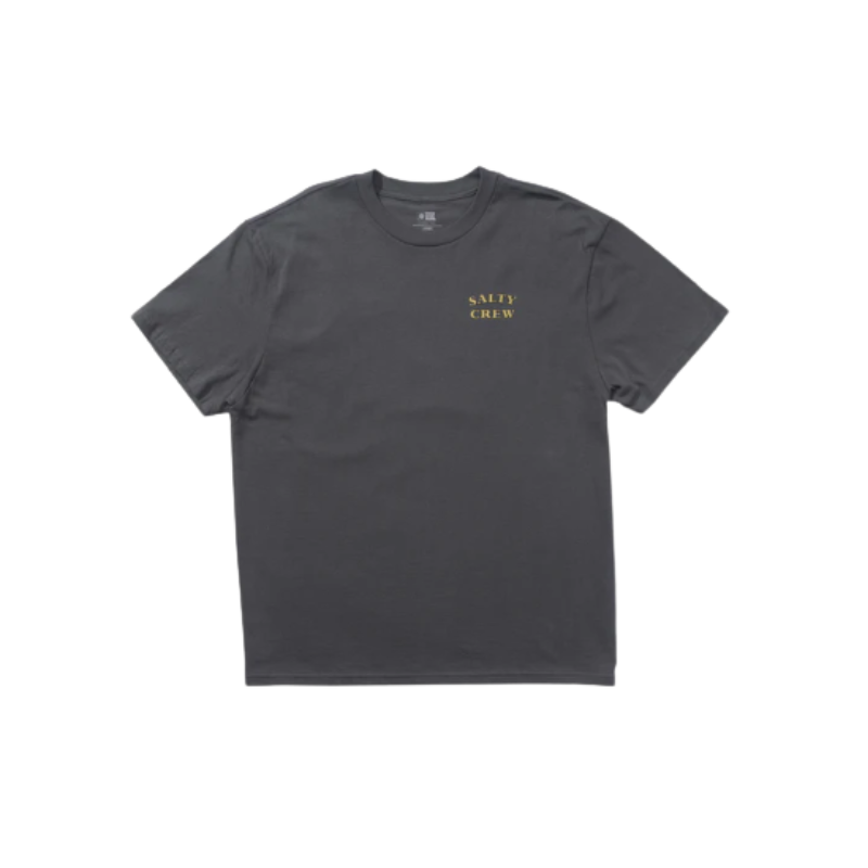 SALTY CREW LURED CLASSIC TEE - CHARCOAL