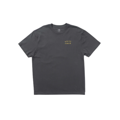 SALTY CREW LURED CLASSIC TEE - CHARCOAL