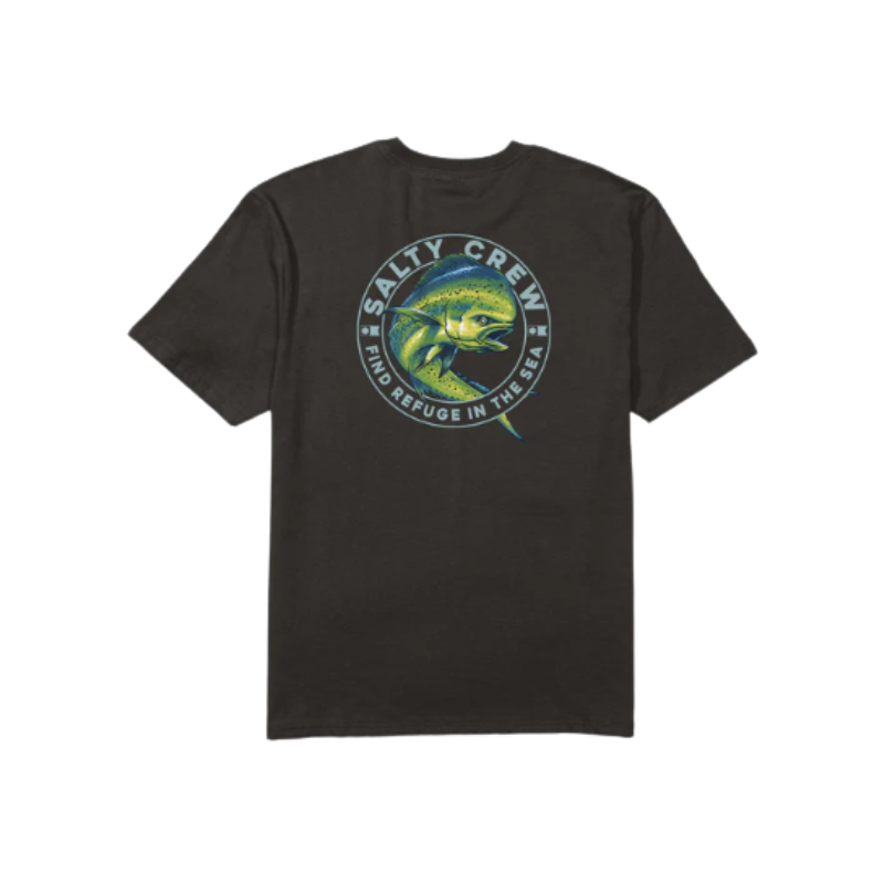 SALTY CREW MAHI CLUB CLASSIC TEE - BLACK