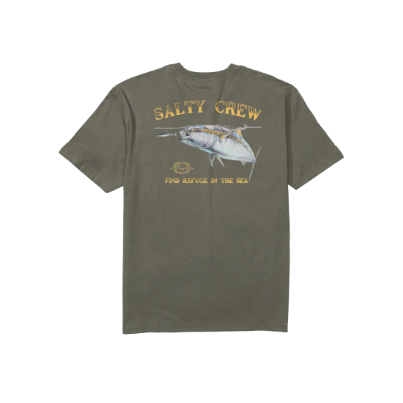 SALTY CREW SURFACE CLASSIC TEE - DUSTY OLIVE