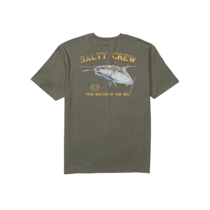 SALTY CREW SURFACE CLASSIC TEE - DUSTY OLIVE