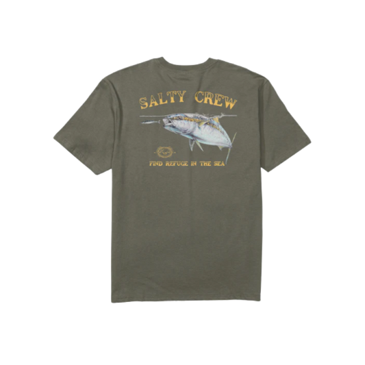 SALTY CREW SURFACE CLASSIC TEE - DUSTY OLIVE