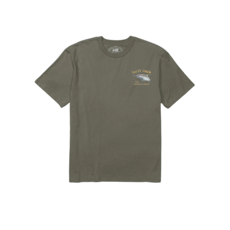 SALTY CREW SURFACE CLASSIC TEE - DUSTY OLIVE