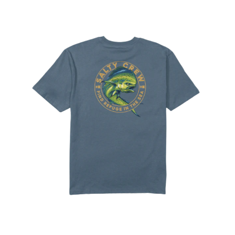 SALTY CREW MAHI CLUB CLASSIC TEE - SLATE