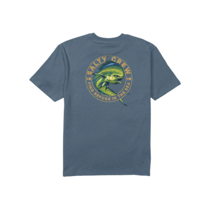 SALTY CREW MAHI CLUB CLASSIC TEE - SLATE