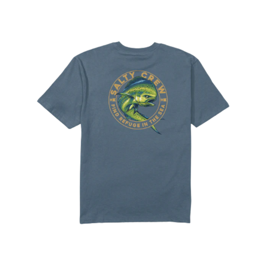 SALTY CREW MAHI CLUB CLASSIC TEE - SLATE