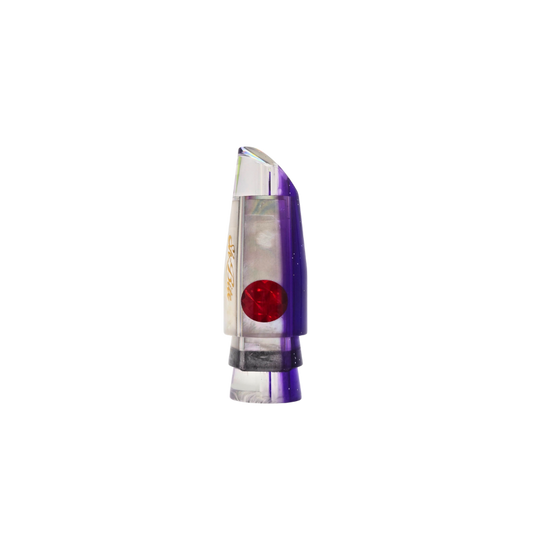 SH-BITE REV SCOOP LURE HEAD (2H) - SHELL WHITE PURPLE TOP