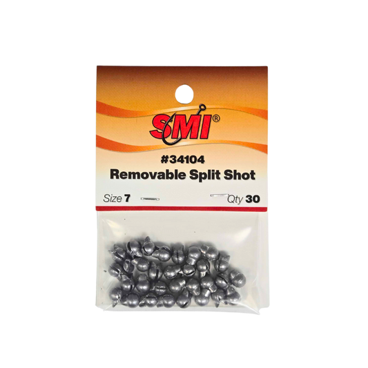 SMI REMOVEABLE SPLIT SHOT SINKER