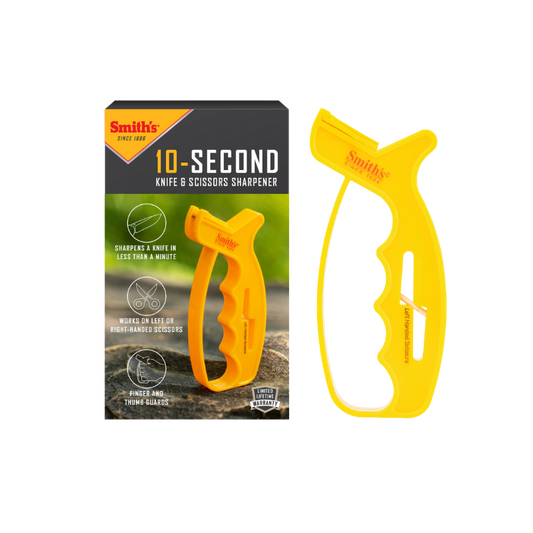 SMITH'S 10-SEC KNIFE & SCISSOR SHARPENER