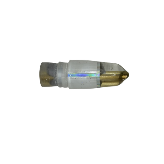 TANIGAWA BULLET JET LURE HEAD - SHELL WHITE