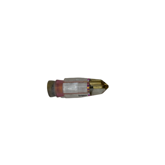 TANIGAWA BULLET JET LURE HEAD - SHELL WHITE W/PINK RAINBOW