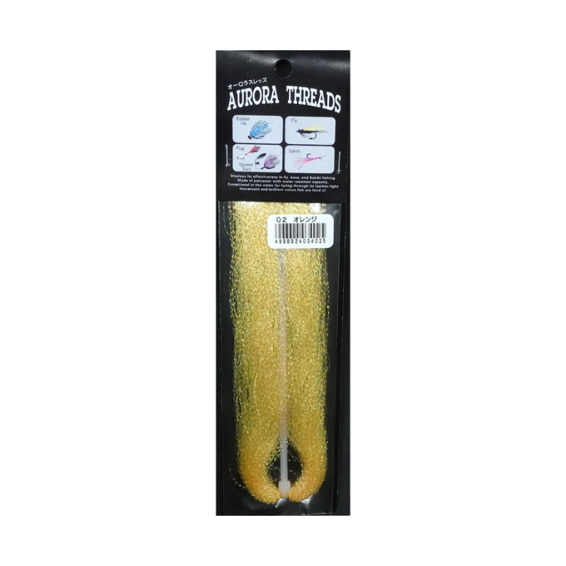 TOHO AURORA THREADS TWIST ORANGE