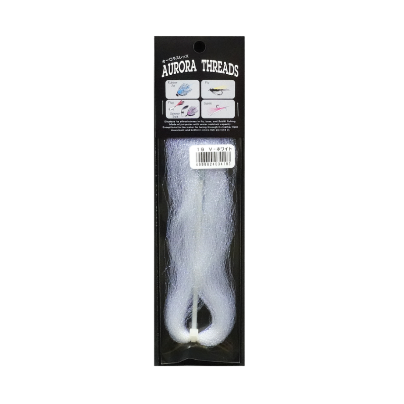 TOHO AURORA THREADS TWIST V-WHITE