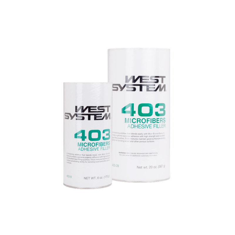 WEST SYSTEM 403 MICROFIBERS ADHESIVE FILLER