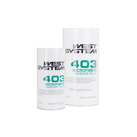 WEST SYSTEM 403 MICROFIBERS ADHESIVE FILLER