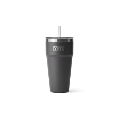 YETI RAMBLER CUP W/STRAW LID