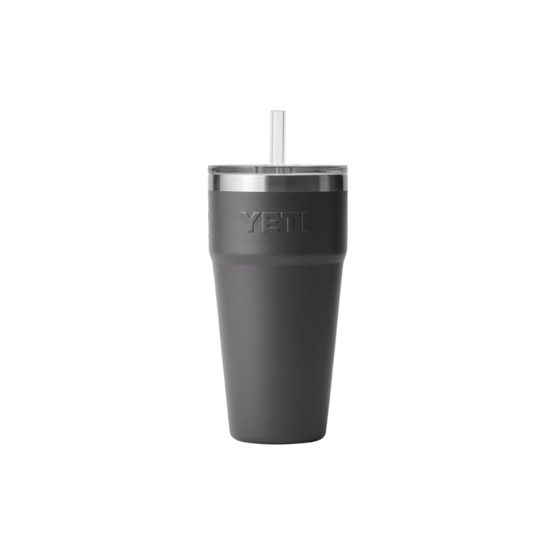 YETI RAMBLER CUP W/STRAW LID