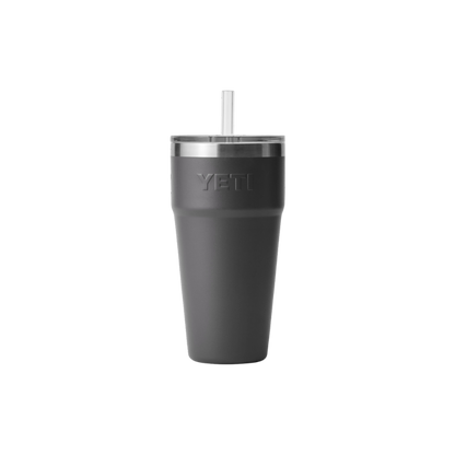 YETI RAMBLER CUP W/STRAW LID