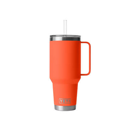YETI RAMBLER MUG W/STRAW LID