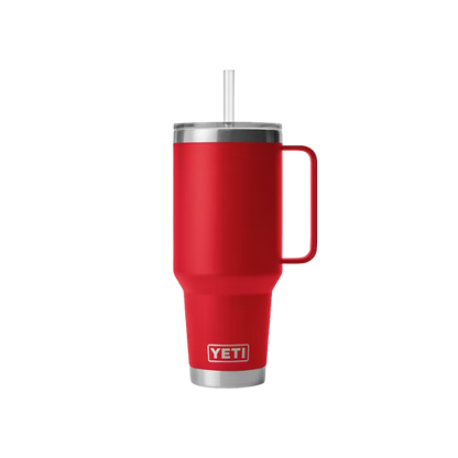 YETI RAMBLER MUG W/STRAW LID