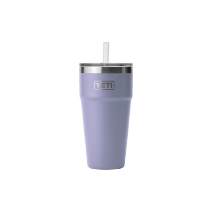 YETI RAMBLER CUP W/STRAW LID