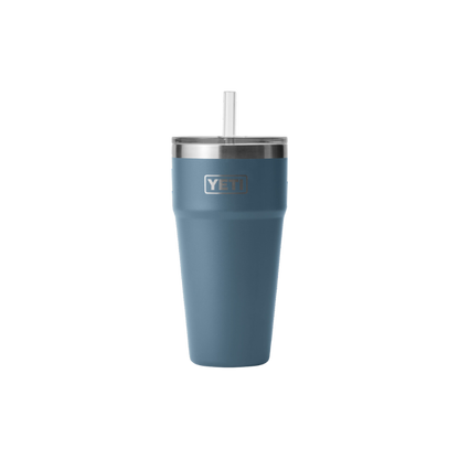 YETI RAMBLER CUP W/STRAW LID