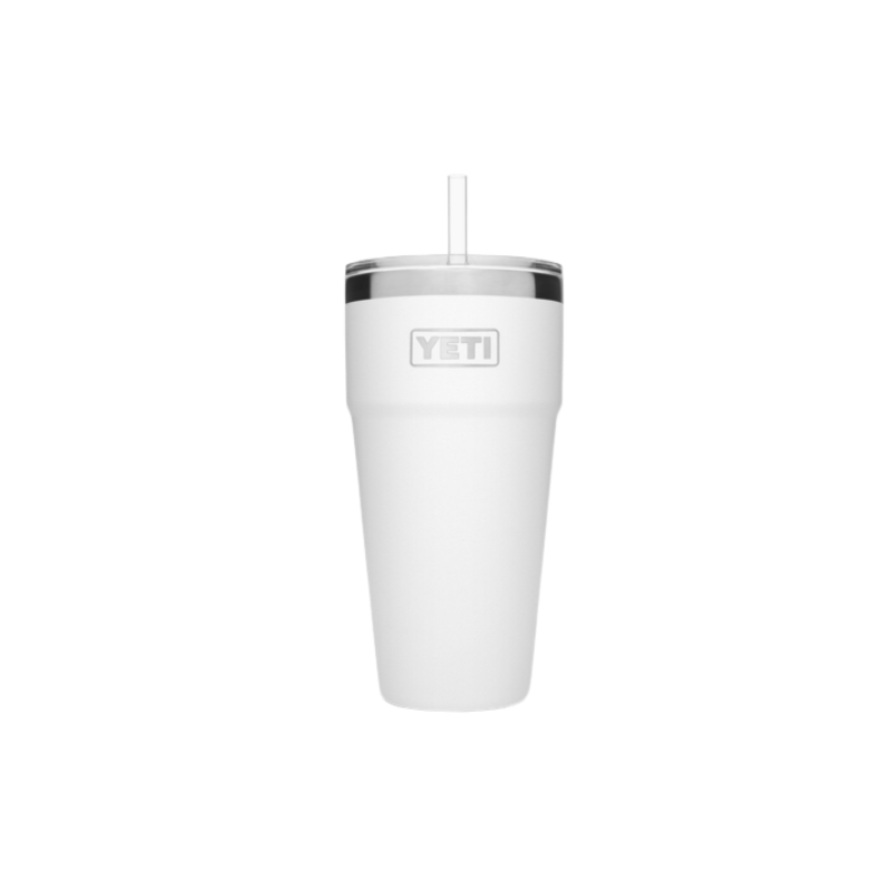 YETI RAMBLER CUP W/STRAW LID