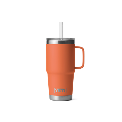 YETI RAMBLER MUG W/STRAW LID