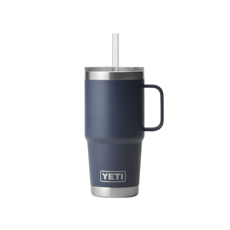 YETI RAMBLER MUG W/STRAW LID