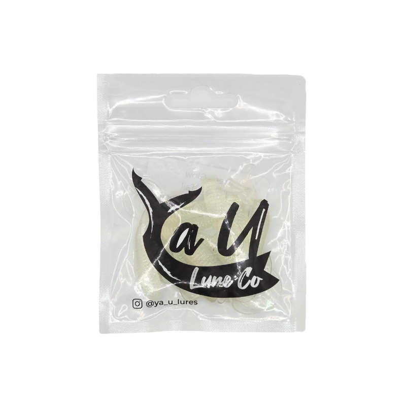 YAU LURES GRUB - GREEN GLOW