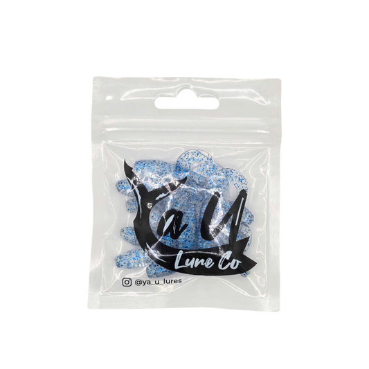 YAU LURES GRUB - OPELU BLUE